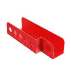 BASE PORTAUTENSILI 8 STELI D.32 ADATTATORE AD-40