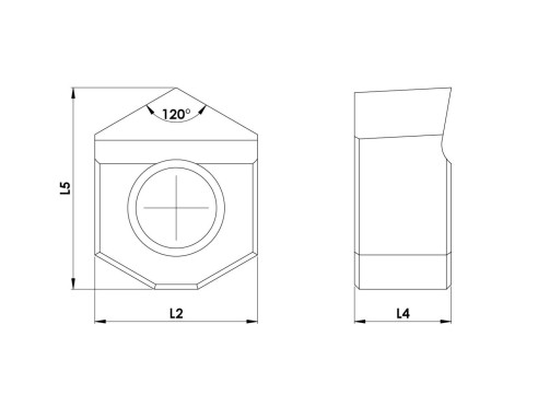 INSERTI PER ESAGONO-HM